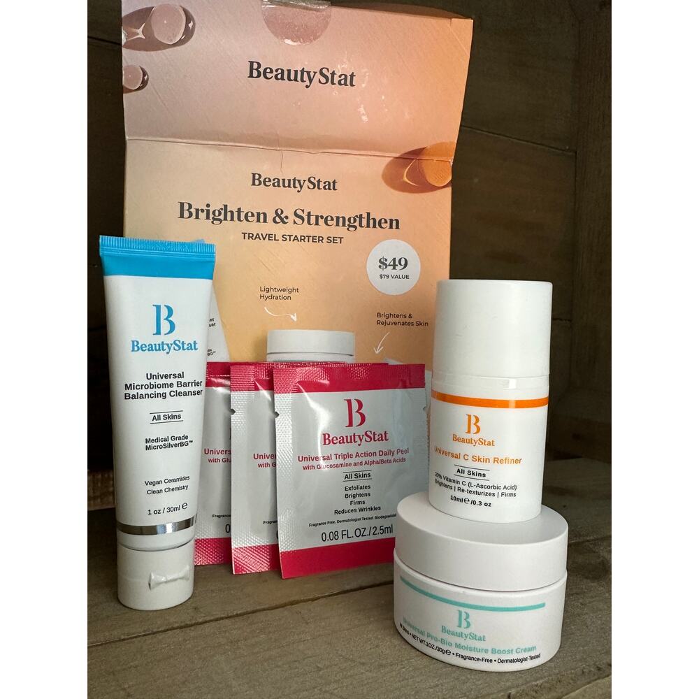 BeautyStat Brighten & Strengthen Travel Starter Kit